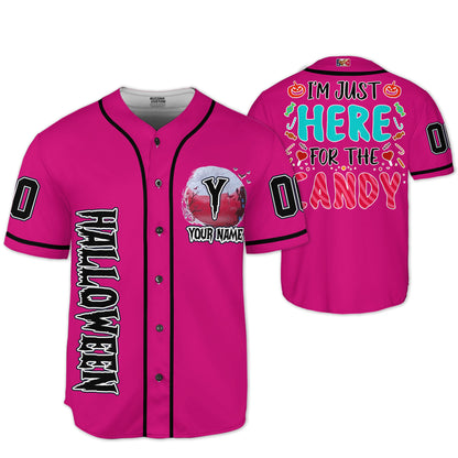 custom-halloween-simple-quote-candy-only-baseball-jersey-i1-7849