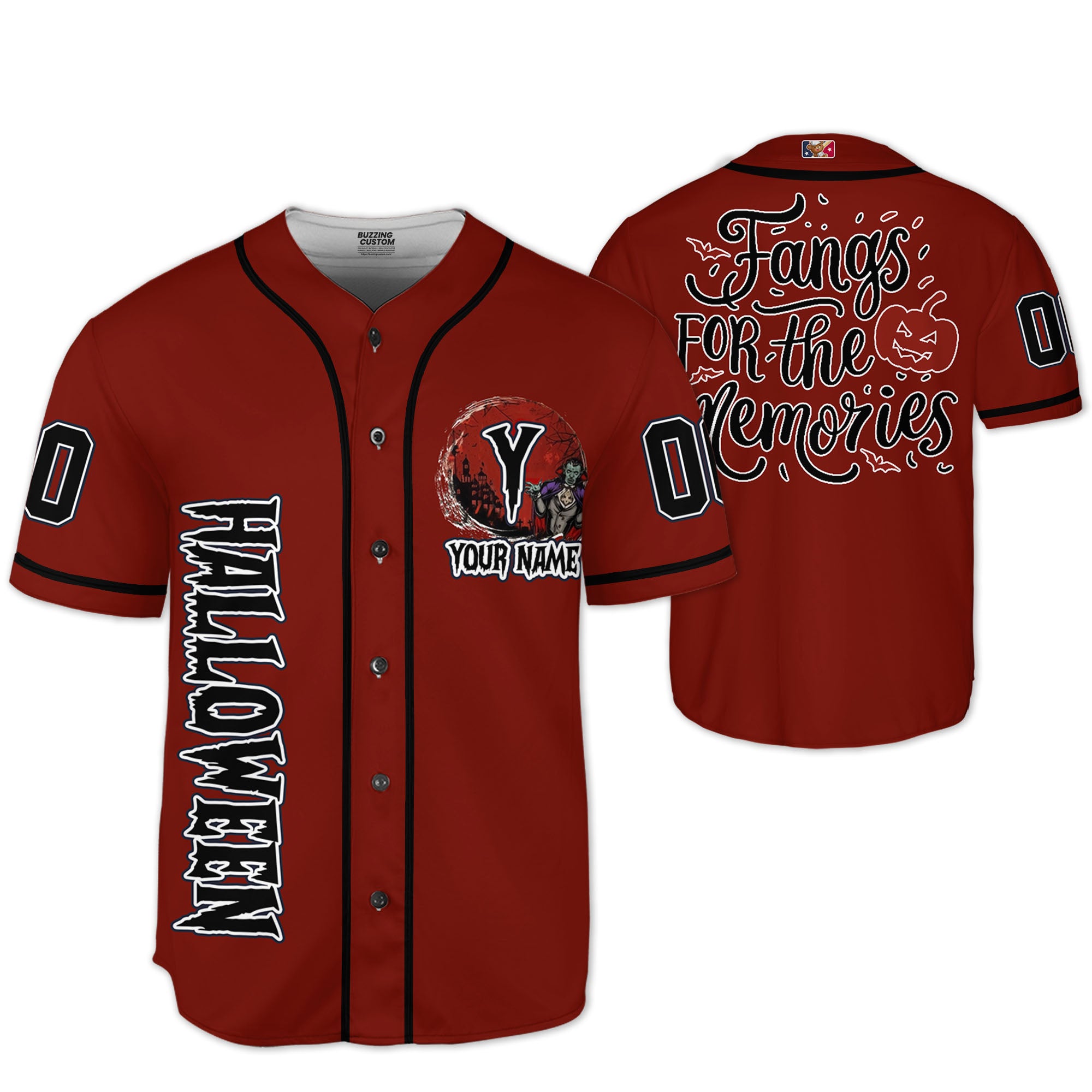 custom-halloween-simple-quote-fang-for-the-memories-baseball-jersey-i1-8814