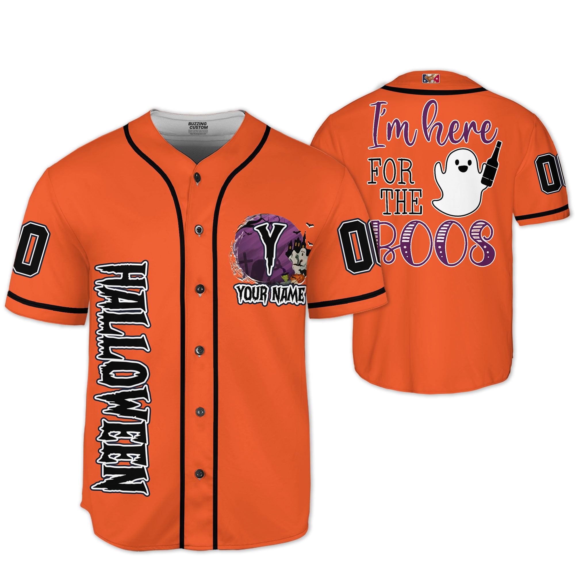 custom-halloween-simple-quote-for-the-boos-baseball-jersey-i1-8940