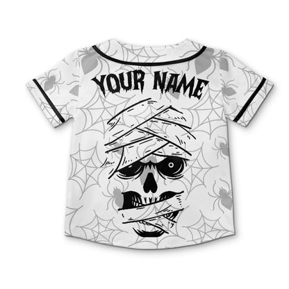 custom-halloween-simple-silhouette-mummy-white-baseball-jersey-i1-8311