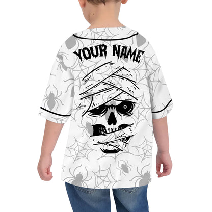 custom-halloween-simple-silhouette-mummy-white-baseball-jersey-i1-8311