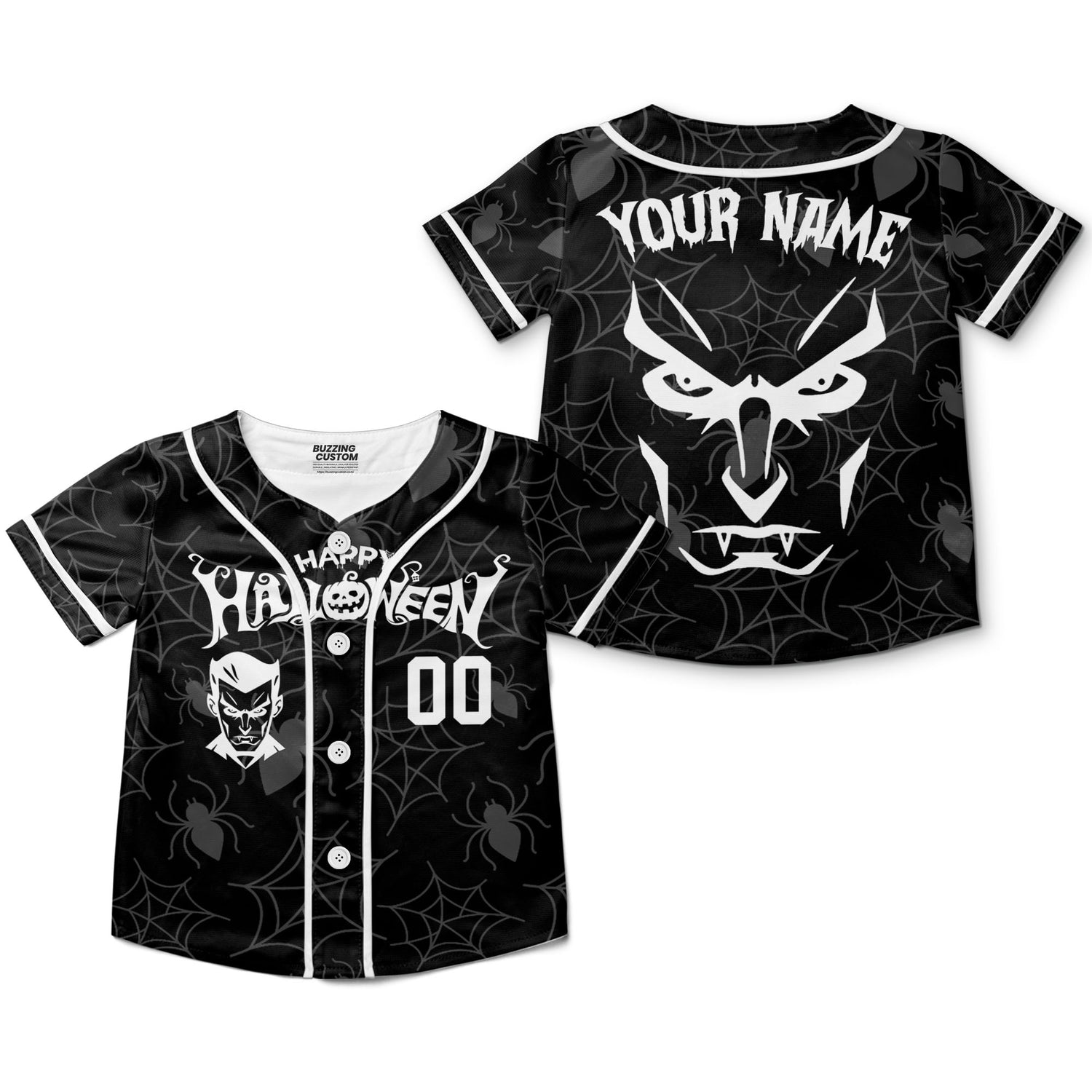 custom-halloween-simple-silhouette-vampire-baseball-jersey-i1-2044