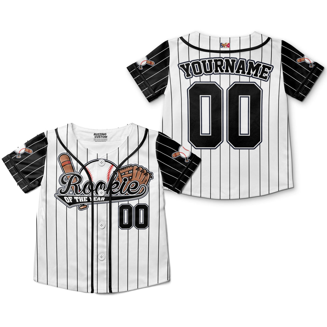 custom-rookie-of-the-year-awesome-pinstripe-simple-black-baseball-jersey-8465