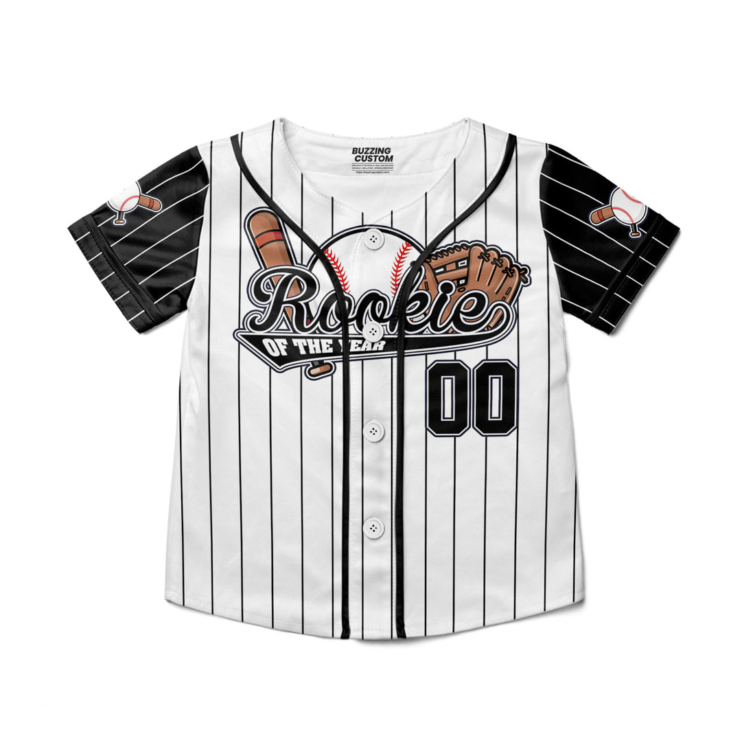 custom-rookie-of-the-year-awesome-pinstripe-simple-black-baseball-jersey-8465