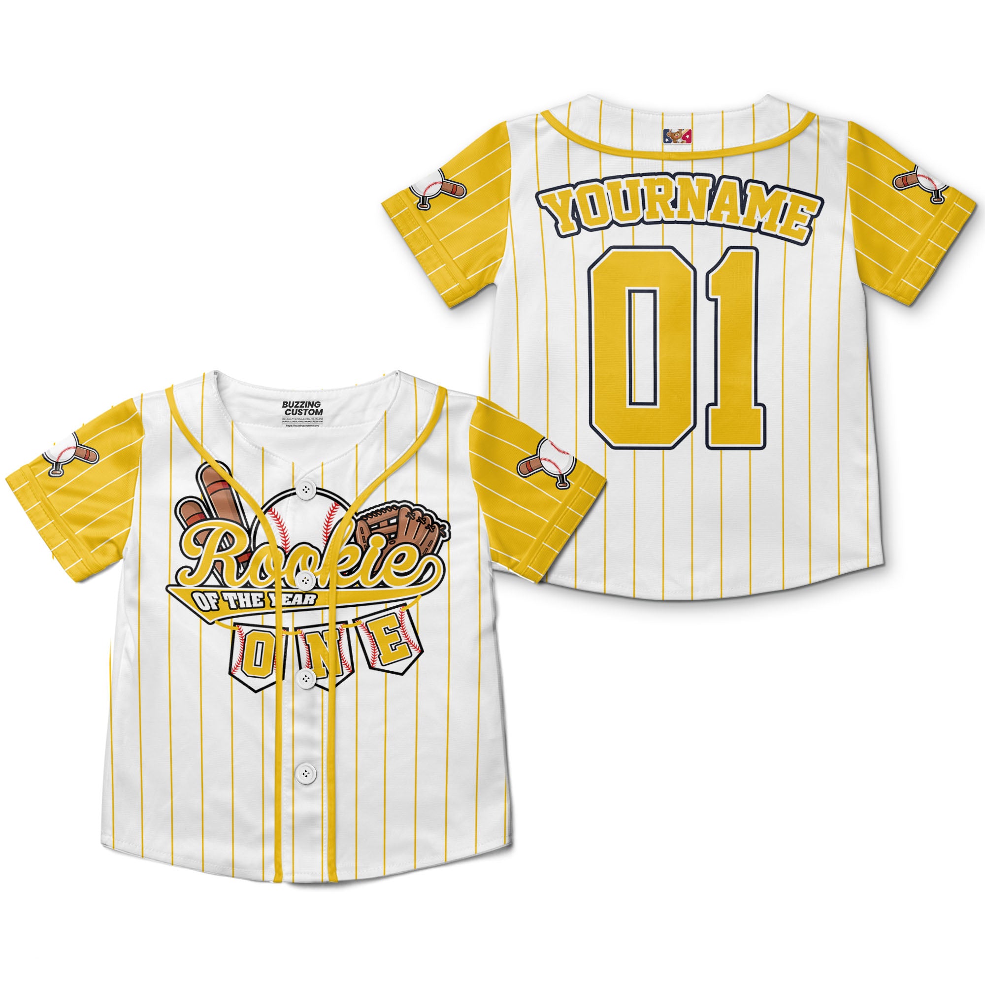 custom-rookie-of-the-year-birthday-pinstripe-simple-yellow-baseball-jersey-6081