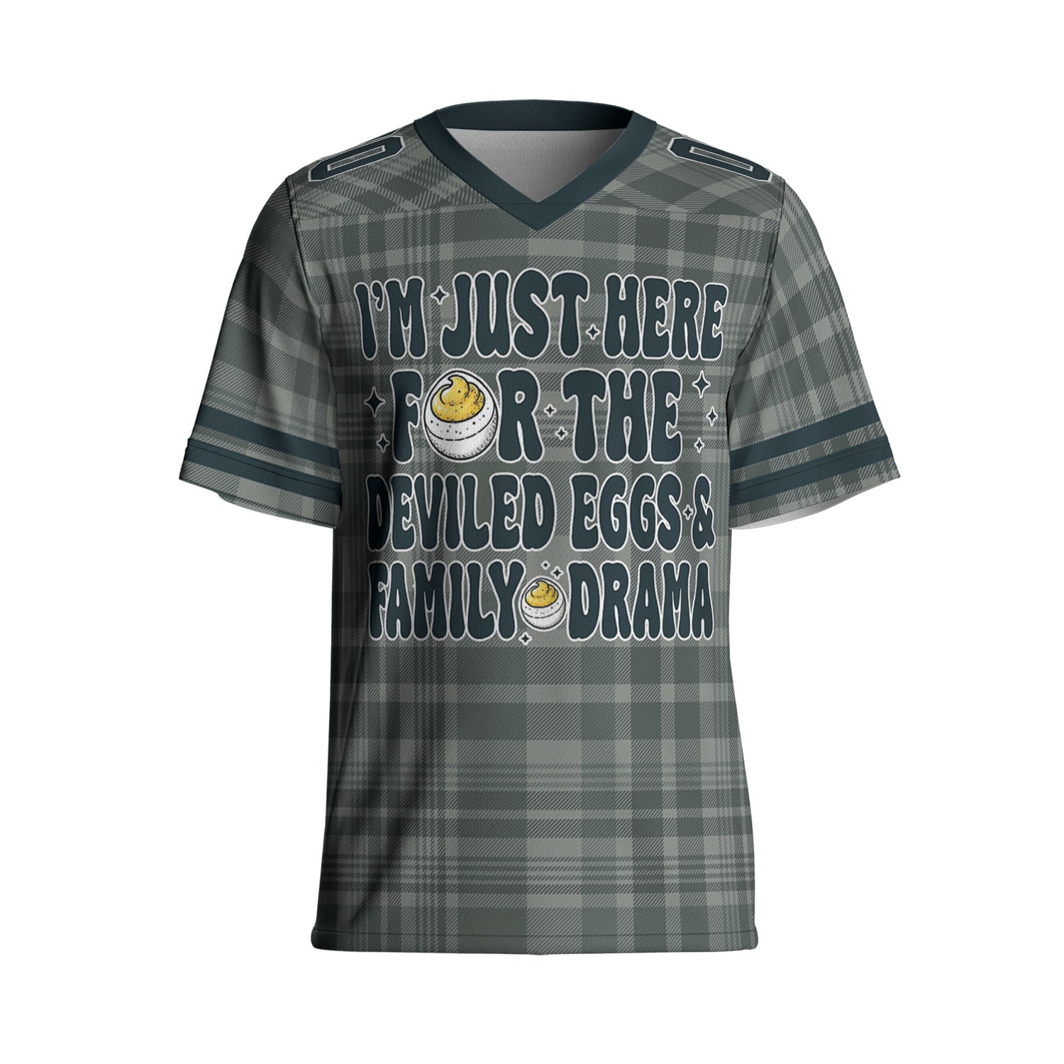 custom-thanks-giving-deviled-eggs-football-jersey-gray-tka87-5746