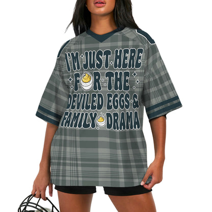 custom-thanks-giving-deviled-eggs-football-jersey-gray-tka87-5746