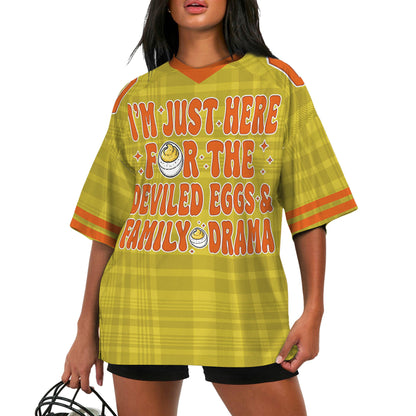 custom-thanks-giving-deviled-eggs-football-jersey-lime-green-tka87-6456