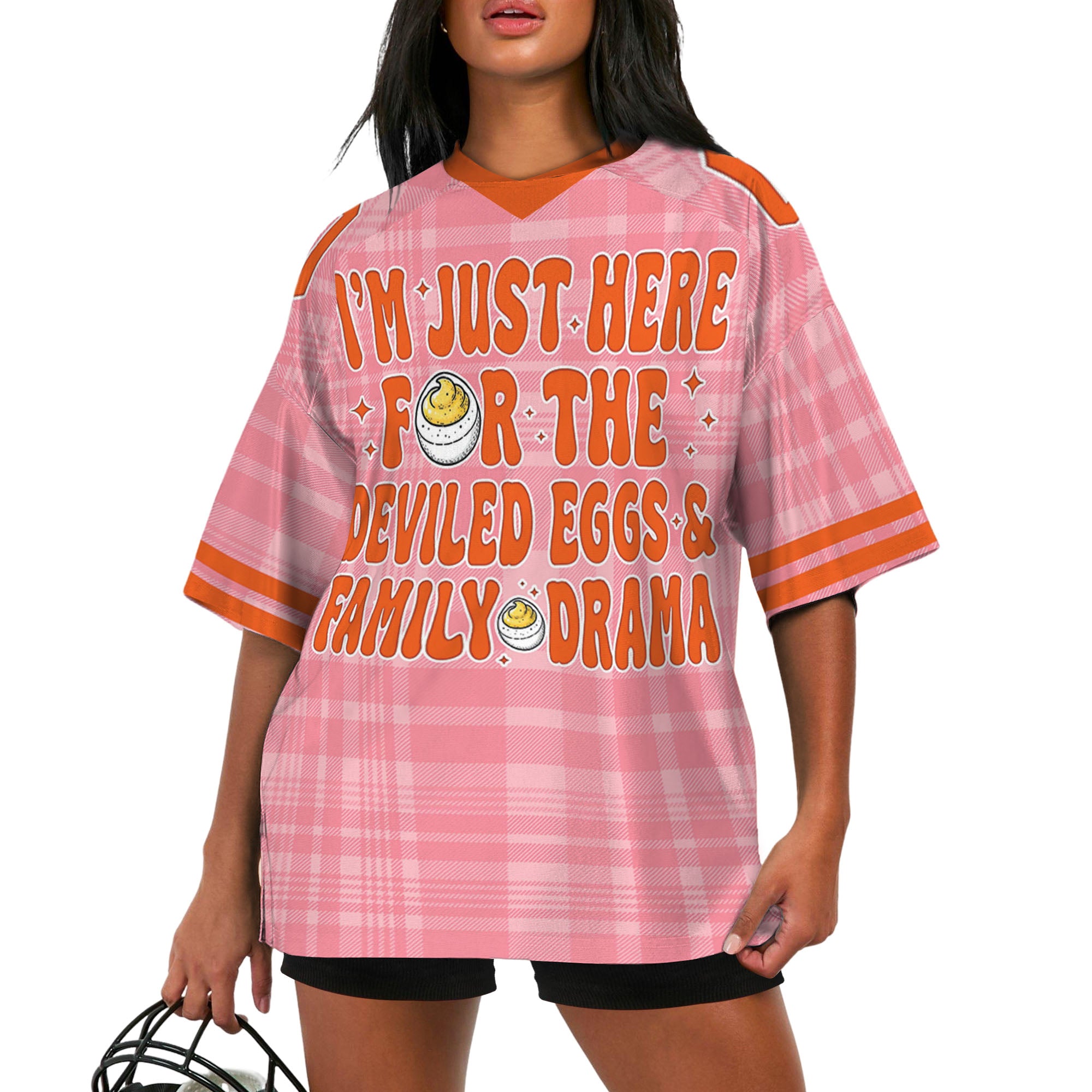 custom-thanks-giving-deviled-eggs-football-jersey-pink-tka87-9404
