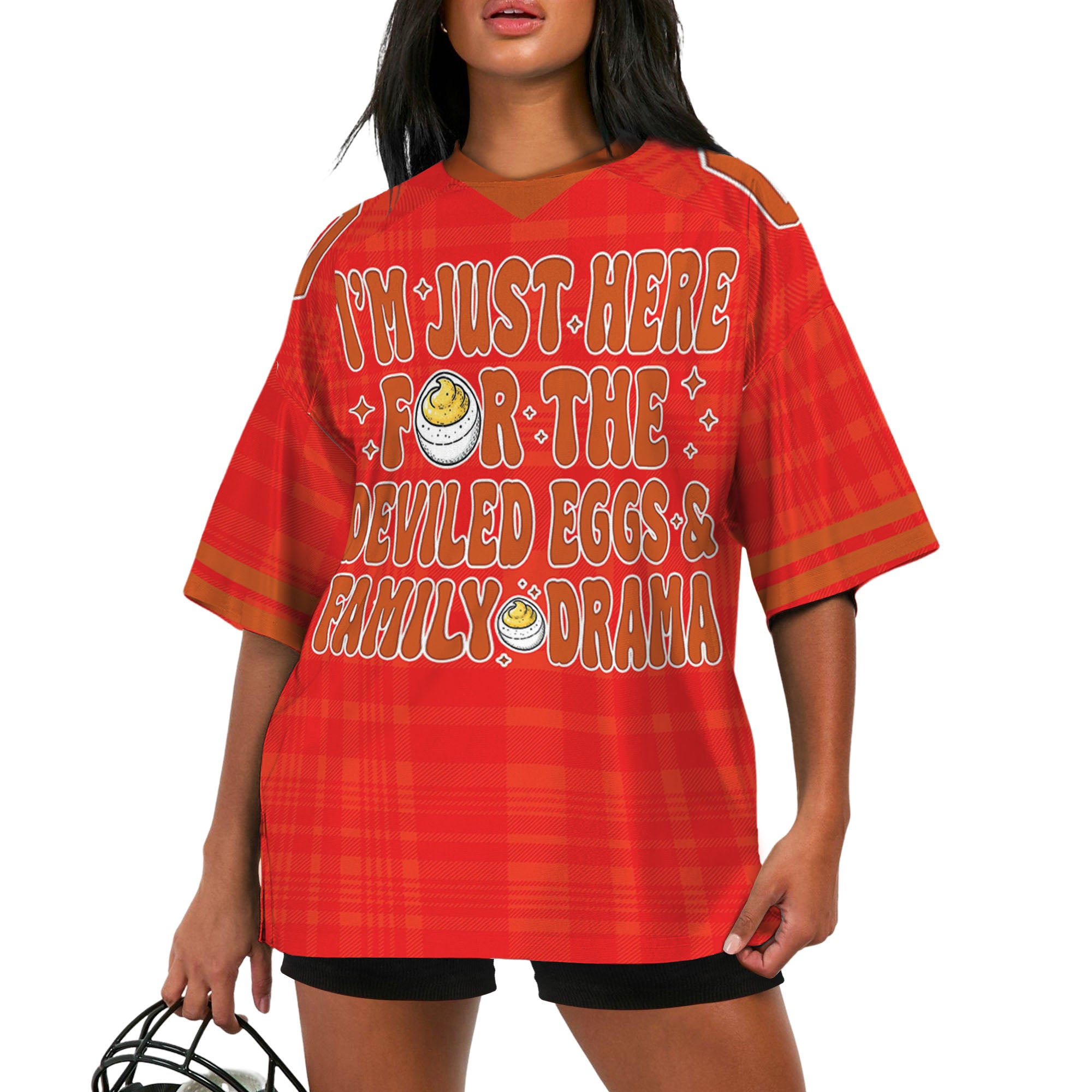 custom-thanks-giving-deviled-eggs-football-jersey-red-tka87-2702