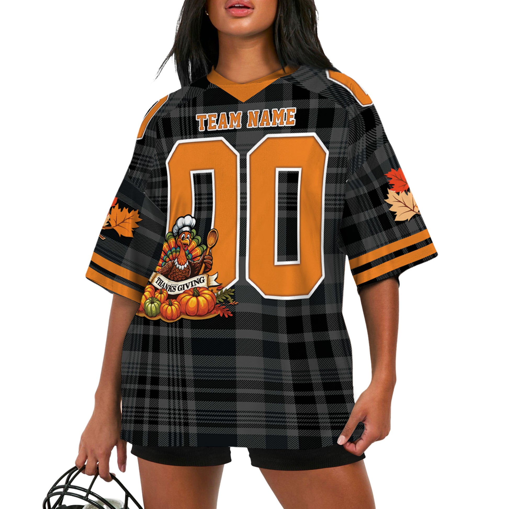 custom-thanksgiving-turkey-football-jersey-black-tka88-7918