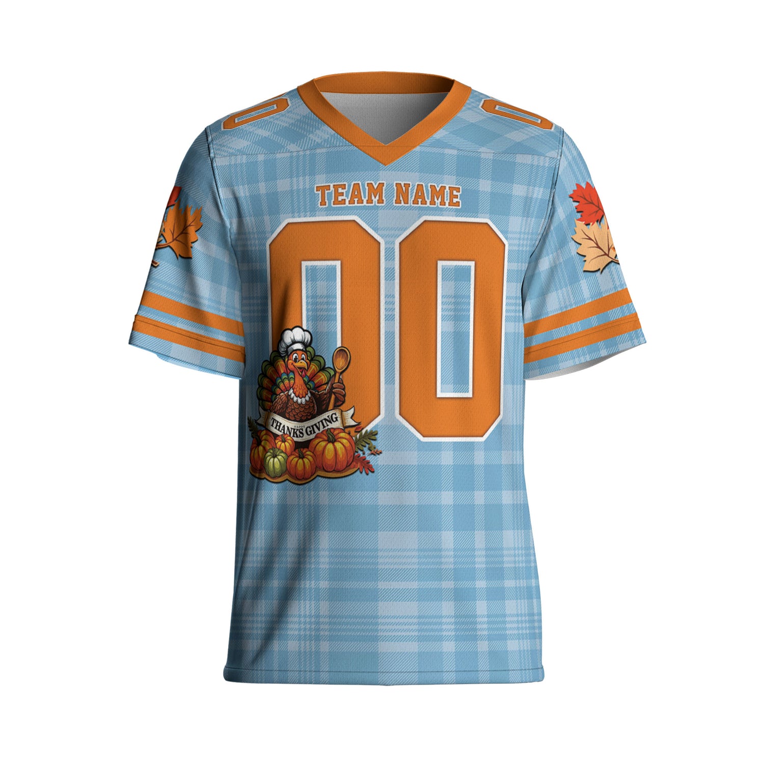 custom-thanksgiving-turkey-football-jersey-light-blue-tka88-6219