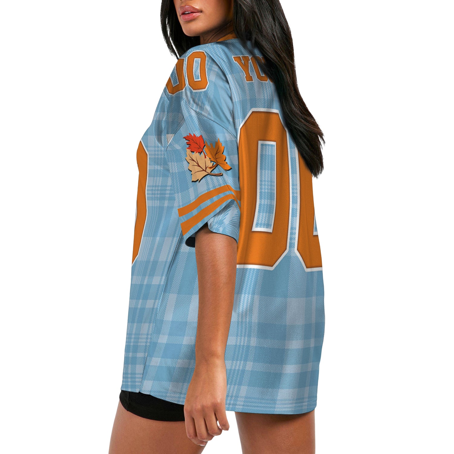 custom-thanksgiving-turkey-football-jersey-light-blue-tka88-6219