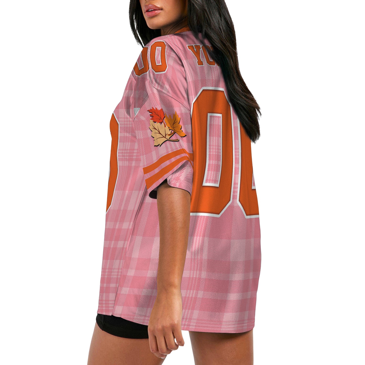 custom-thanksgiving-turkey-football-jersey-pink-tka88-1577