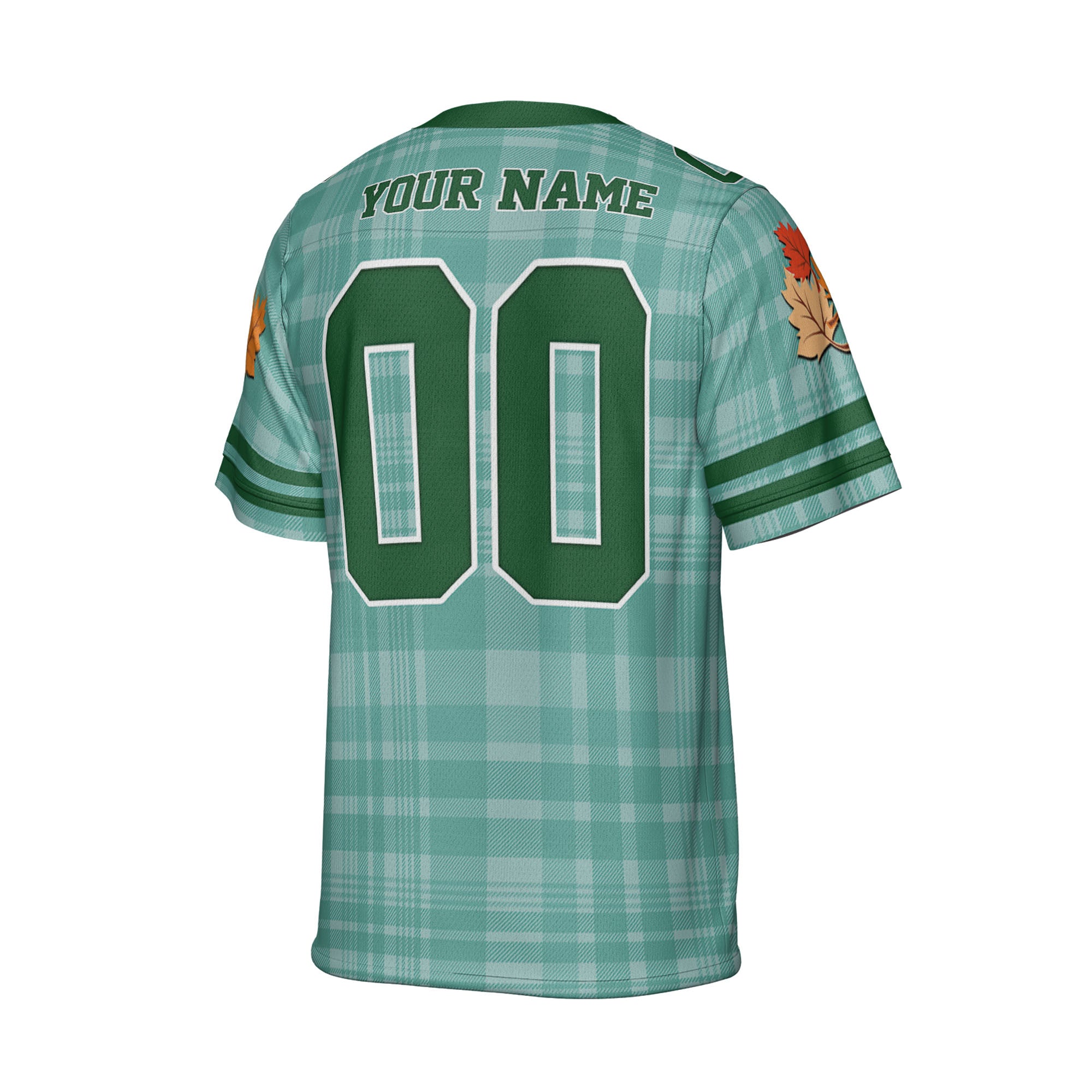 custom-thanksgiving-turkey-football-jersey-turquoise-tka88-6493