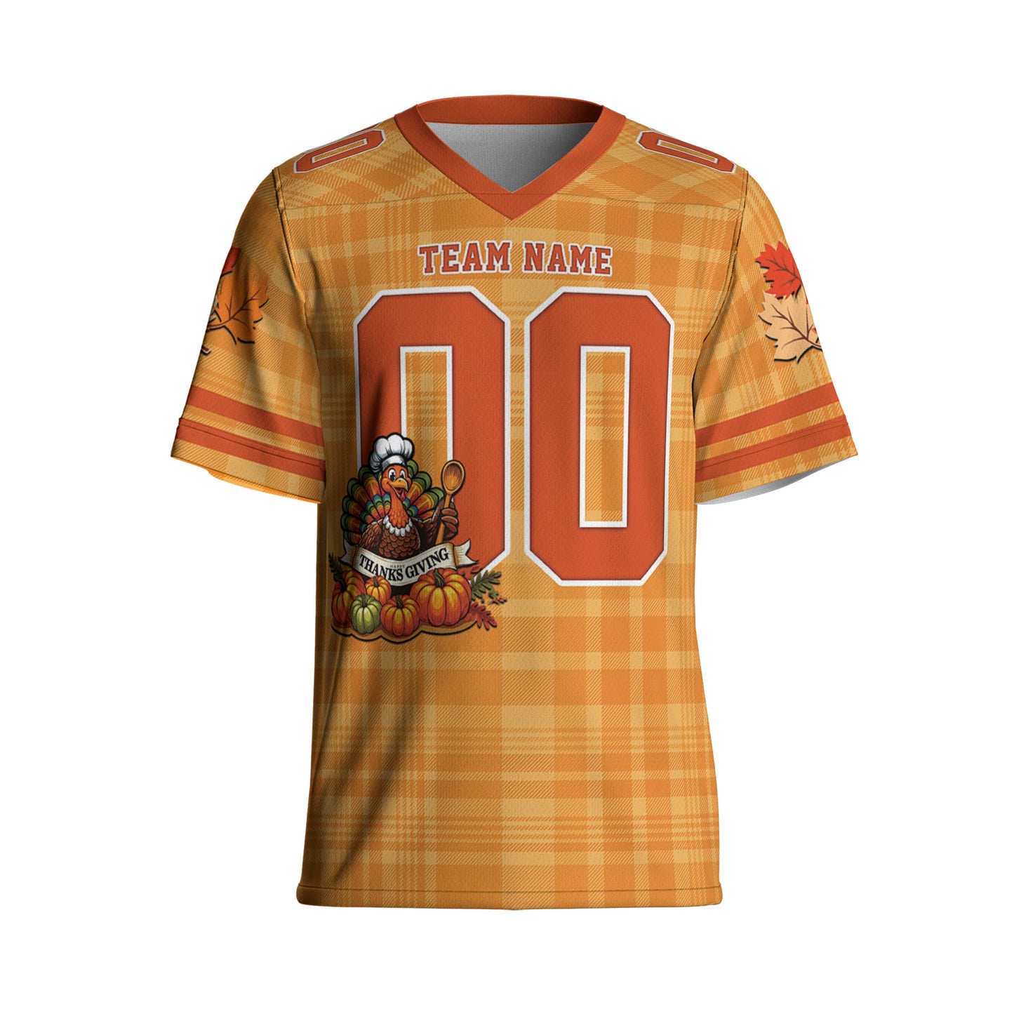 custom-thanksgiving-turkey-football-jersey-yellow-tka88-4345