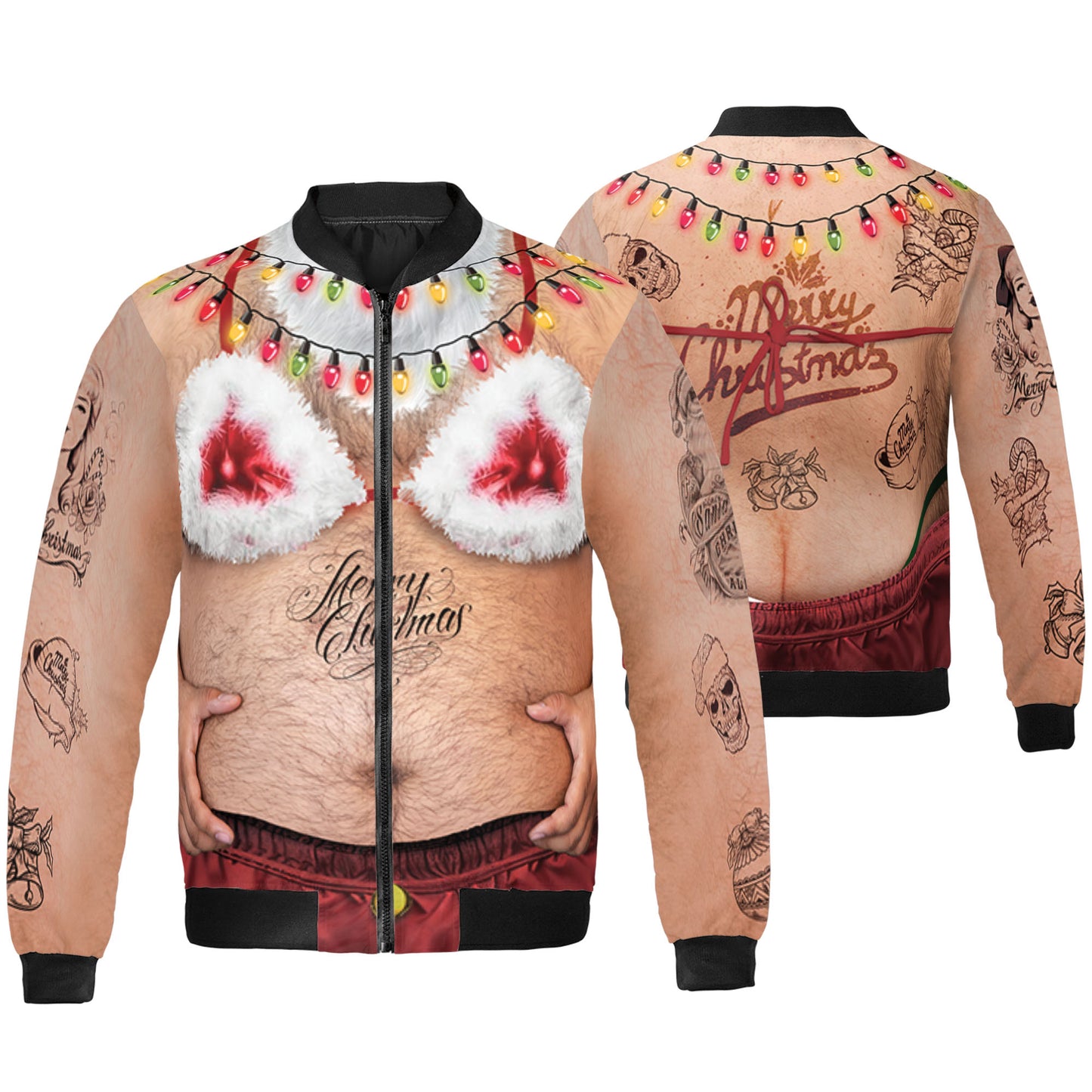 Custom Ugly Hairy Fat Beard Funny Shirt Cosplay TKA34