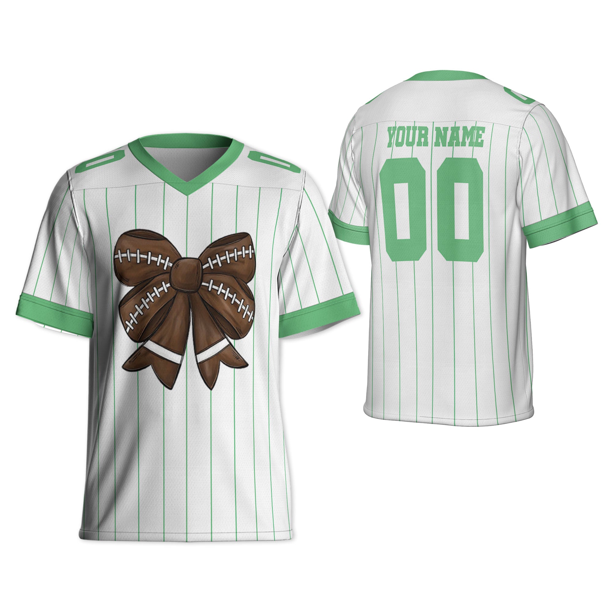 customized-bow-football-jersey-comfort-shirt-light-green-ca04-2289