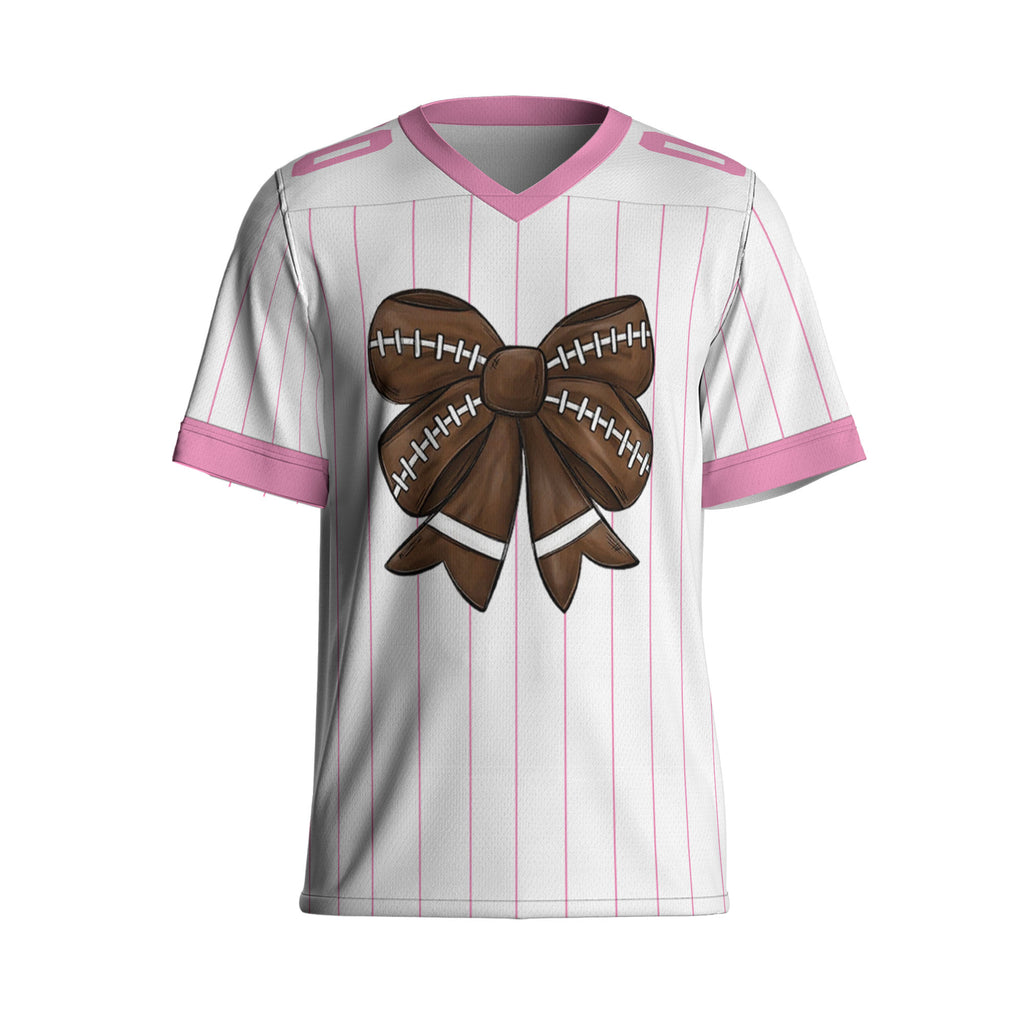 customized-bow-football-jersey-comfort-shirt-pink-ca04-6077