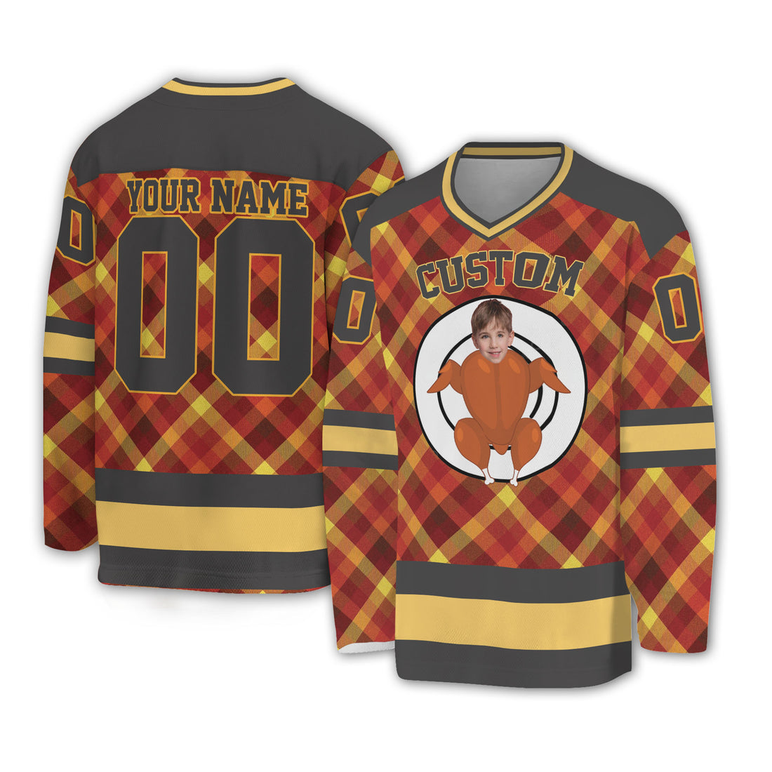 customized-funny-chichken-hockey-jersey-thanksgiving-pattern-red-vdd36-2913