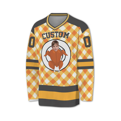 customized-funny-chichken-hockey-jersey-thanksgiving-pattern-yellow-vdd36-1980