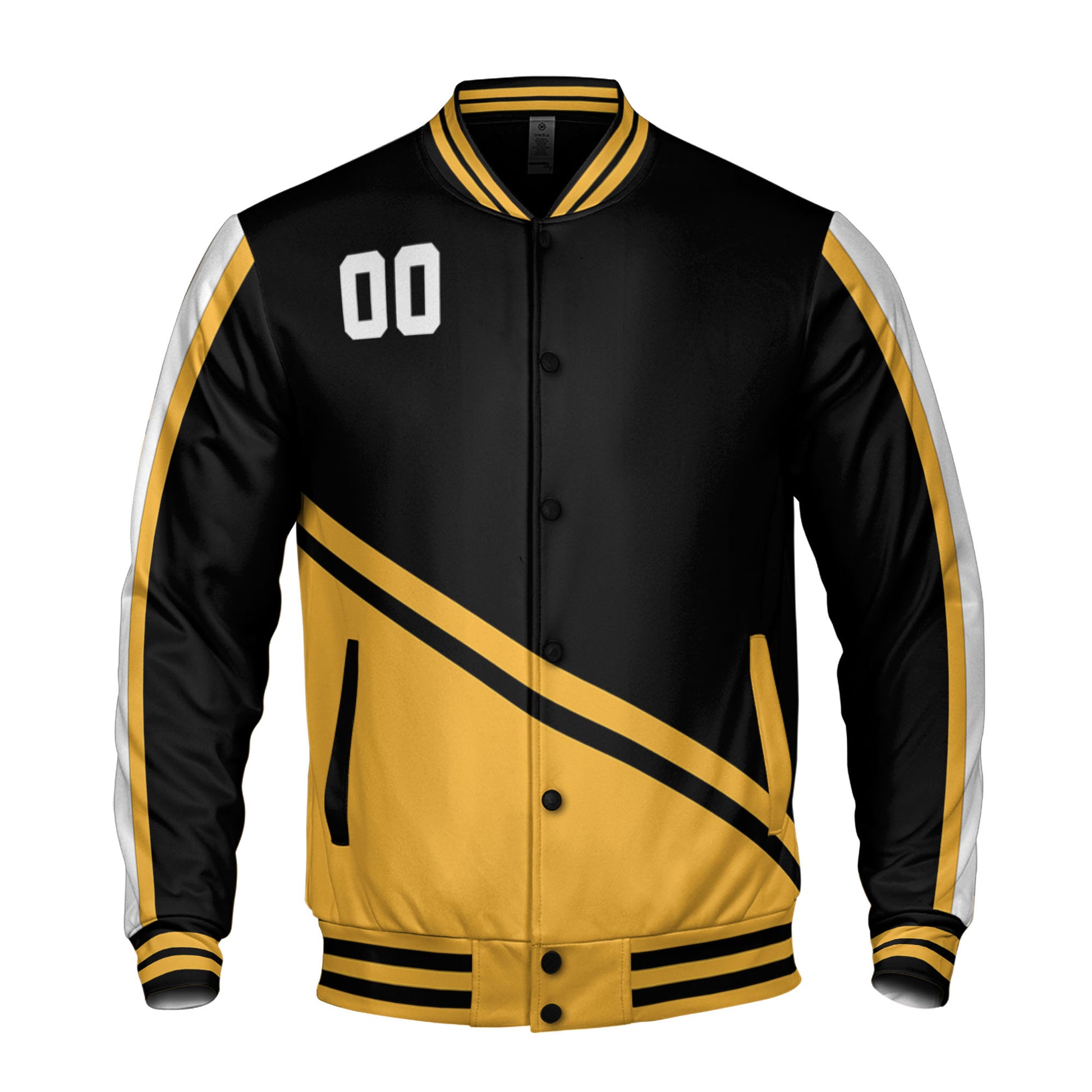 customized-name-and-number-football-varsity-jacket-diagonal-stripes-black-and-yellow-vdd20-8486
