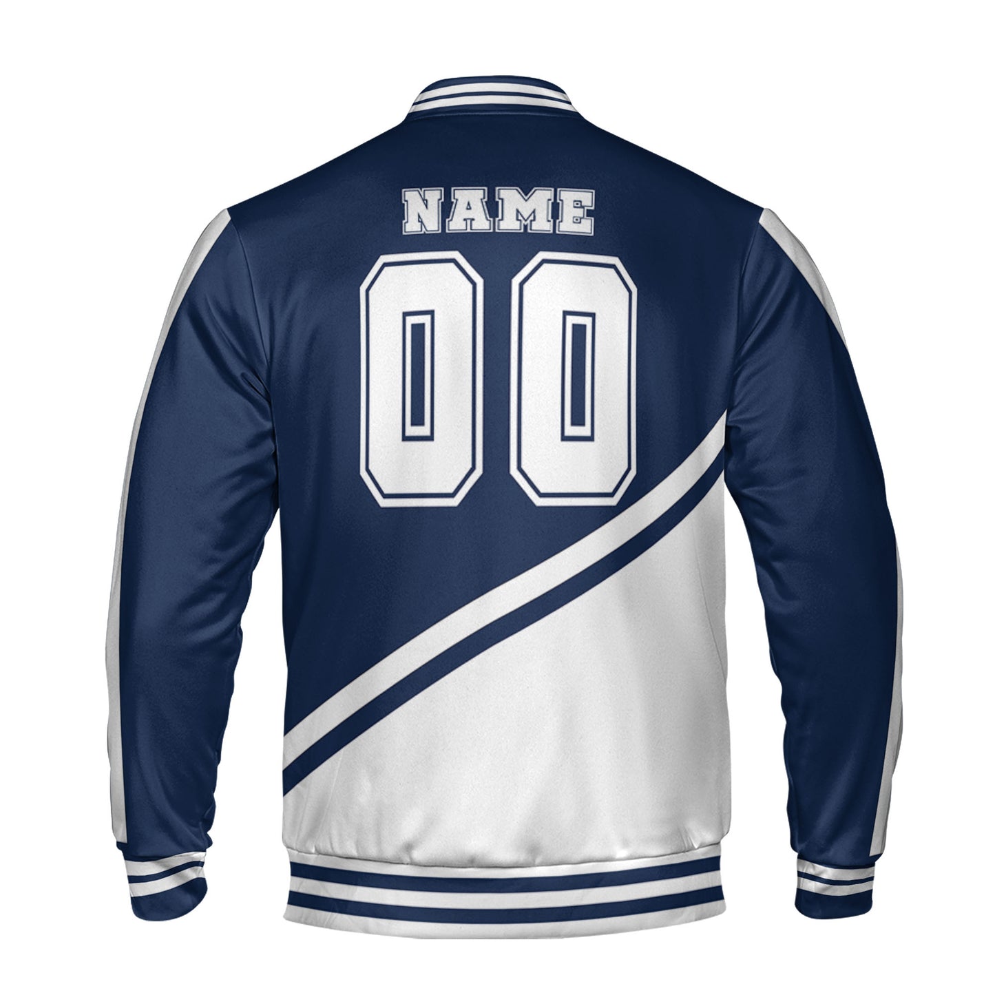 customized-name-and-number-football-varsity-jacket-diagonal-stripes-blue-and-white-vdd20-1018