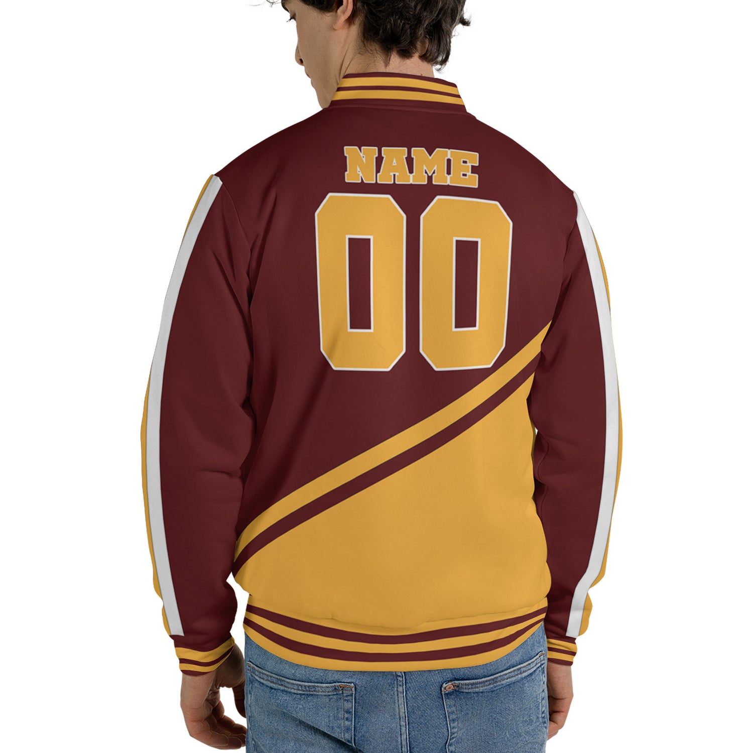 customized-name-and-number-football-varsity-jacket-diagonal-stripes-burgundy-and-gold-vdd20-2410