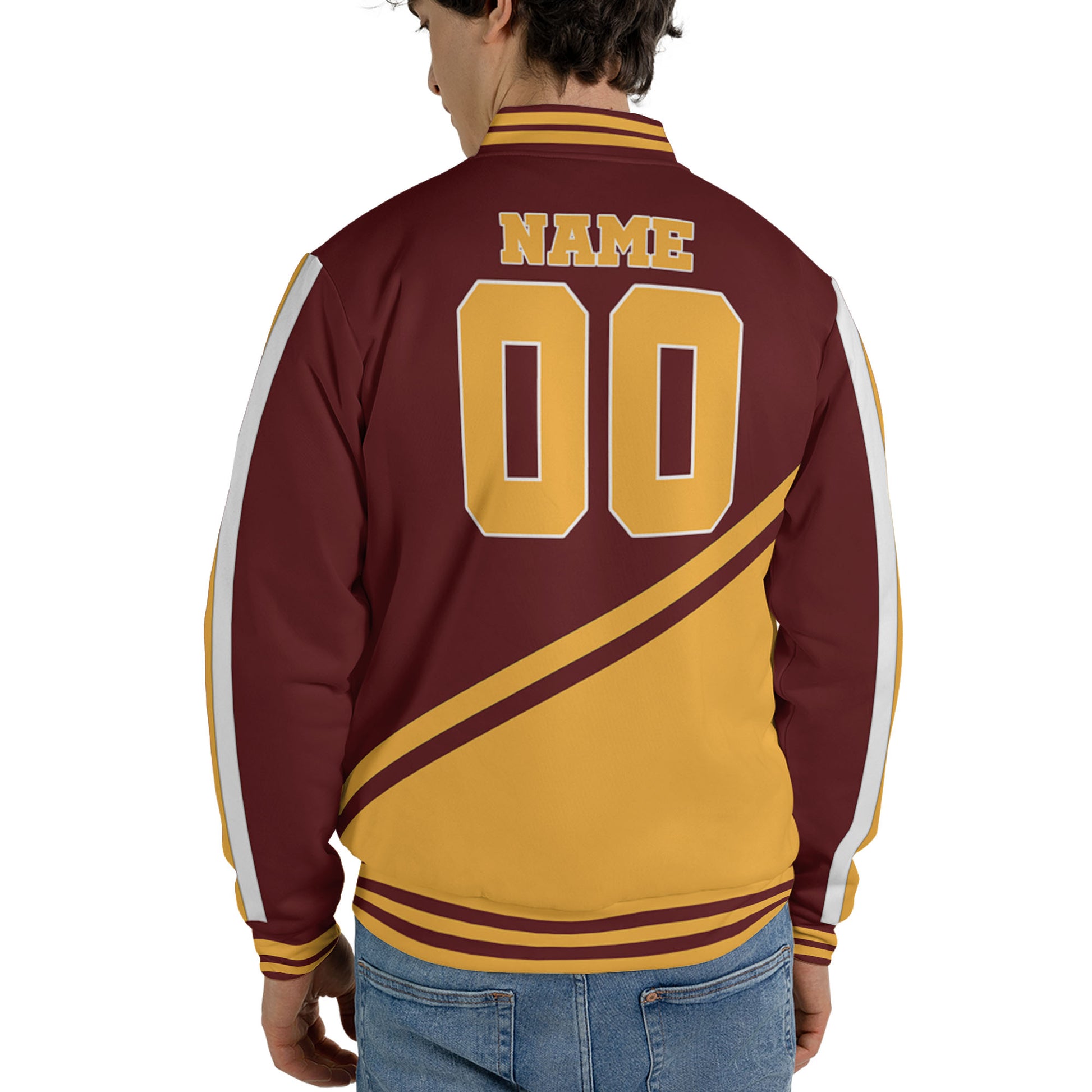 customized-name-and-number-football-varsity-jacket-diagonal-stripes-burgundy-and-gold-vdd20-2410