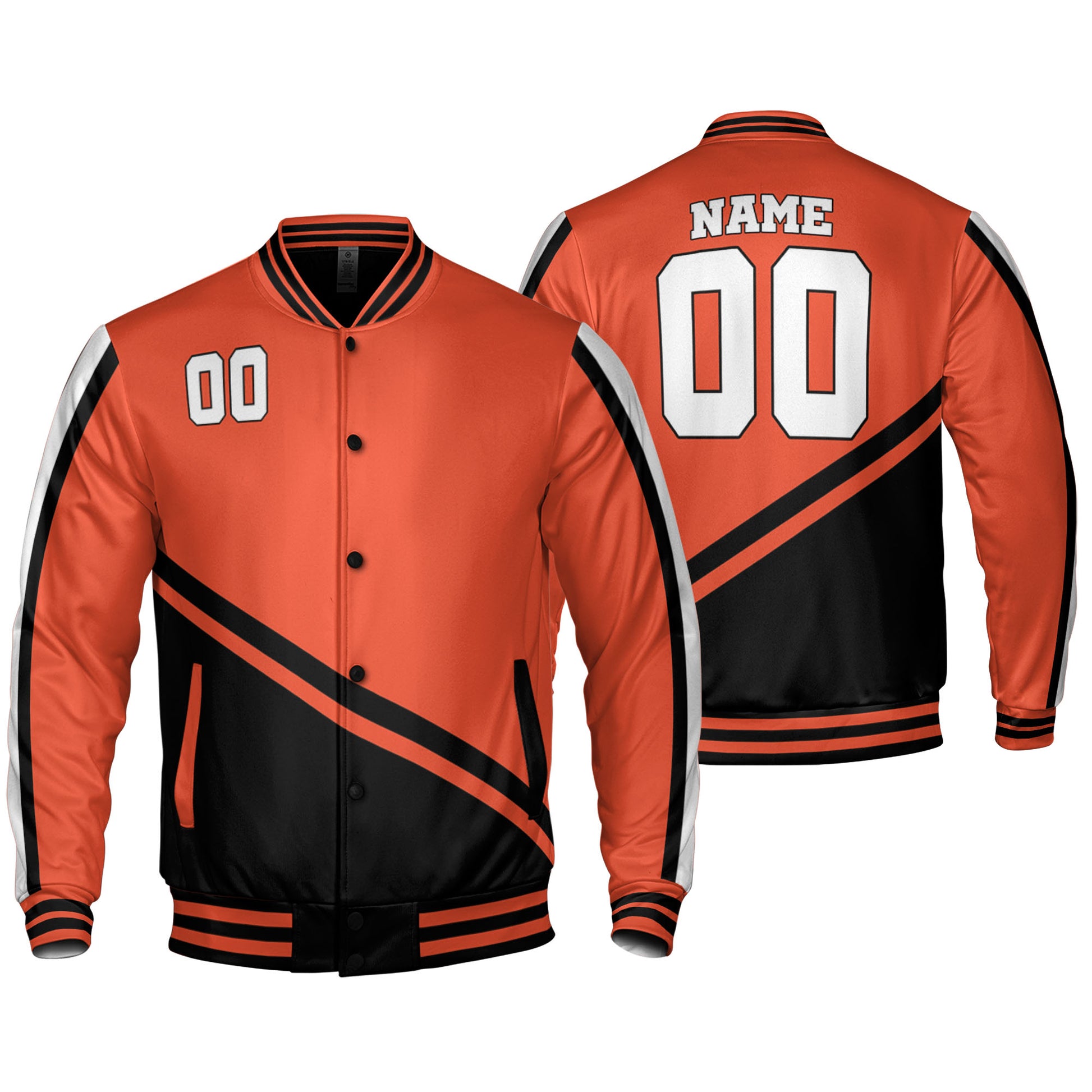 customized-name-and-number-football-varsity-jacket-diagonal-stripes-orange-and-black-vdd20-5450