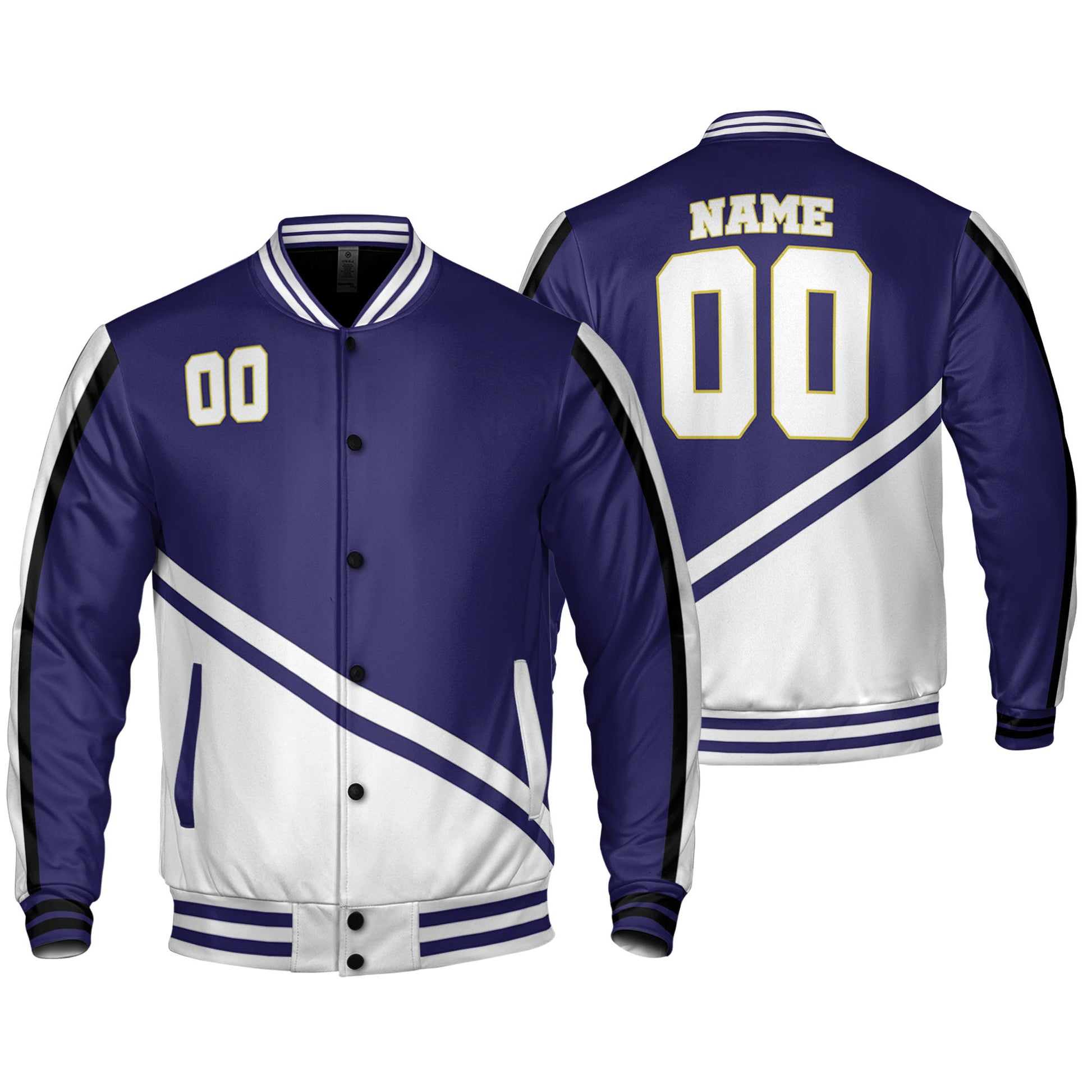 customized-name-and-number-football-varsity-jacket-diagonal-stripes-purple-and-white-vdd20-3685