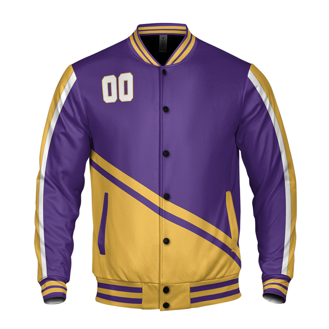 customized-name-and-number-football-varsity-jacket-diagonal-stripes-purple-and-yellow-vdd20-7403