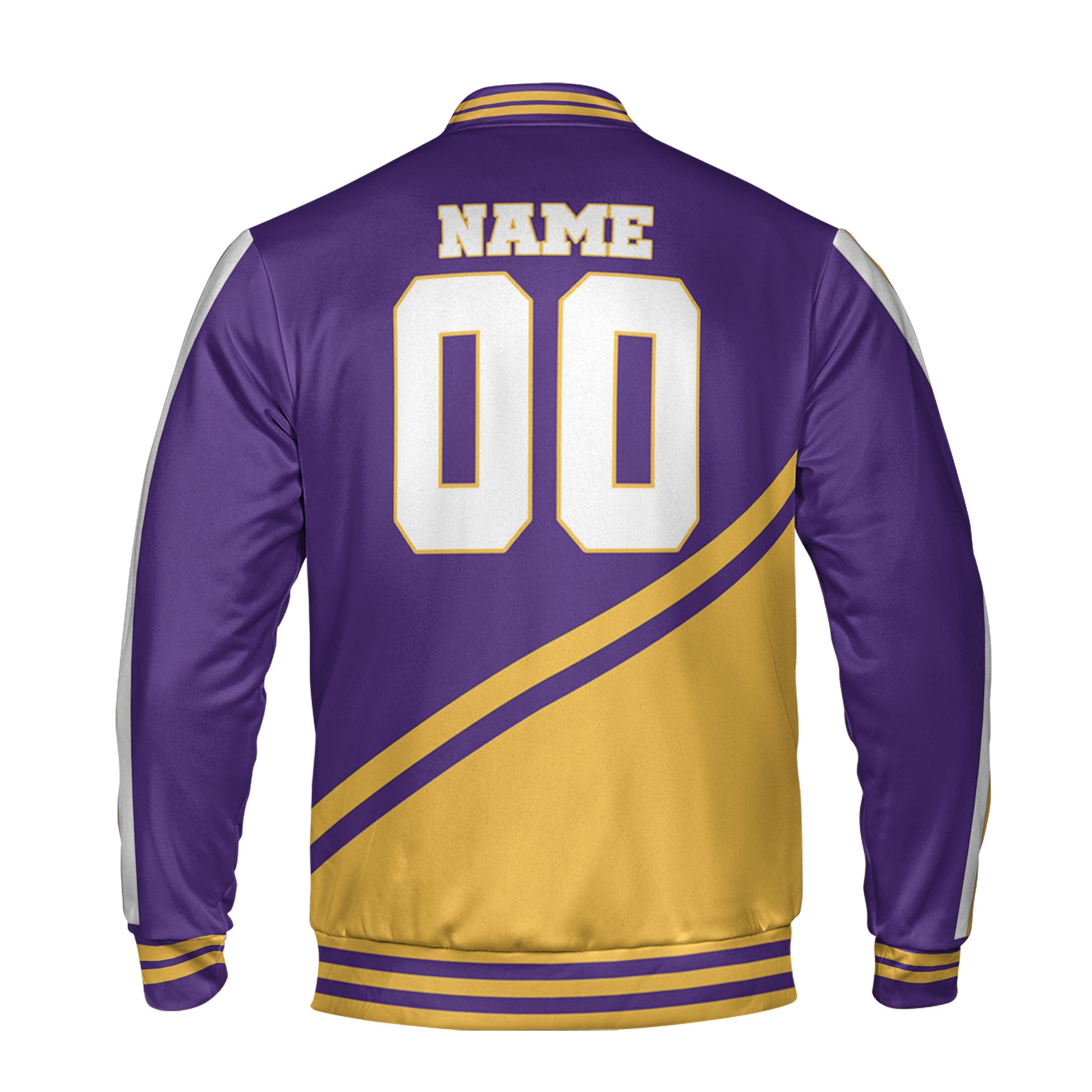 customized-name-and-number-football-varsity-jacket-diagonal-stripes-purple-and-yellow-vdd20-7403