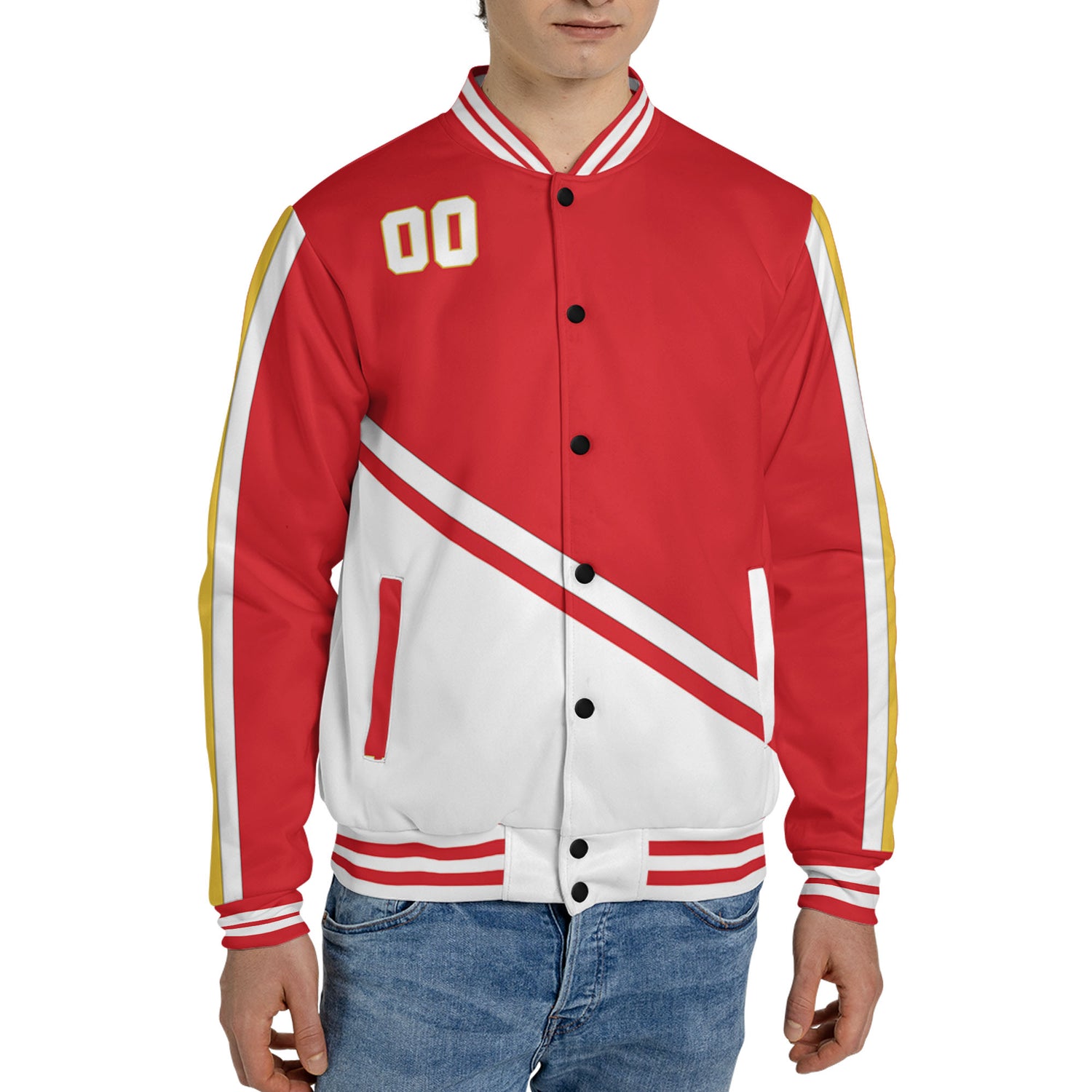 customized-name-and-number-football-varsity-jacket-diagonal-stripes-red-and-white-vdd20-1503