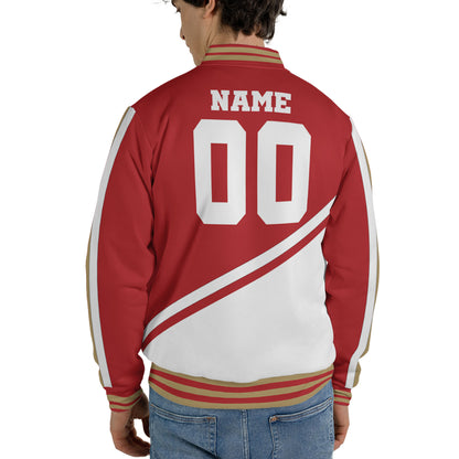 customized-name-and-number-football-varsity-jacket-diagonal-stripes-red-gold-and-white-vdd20-6101