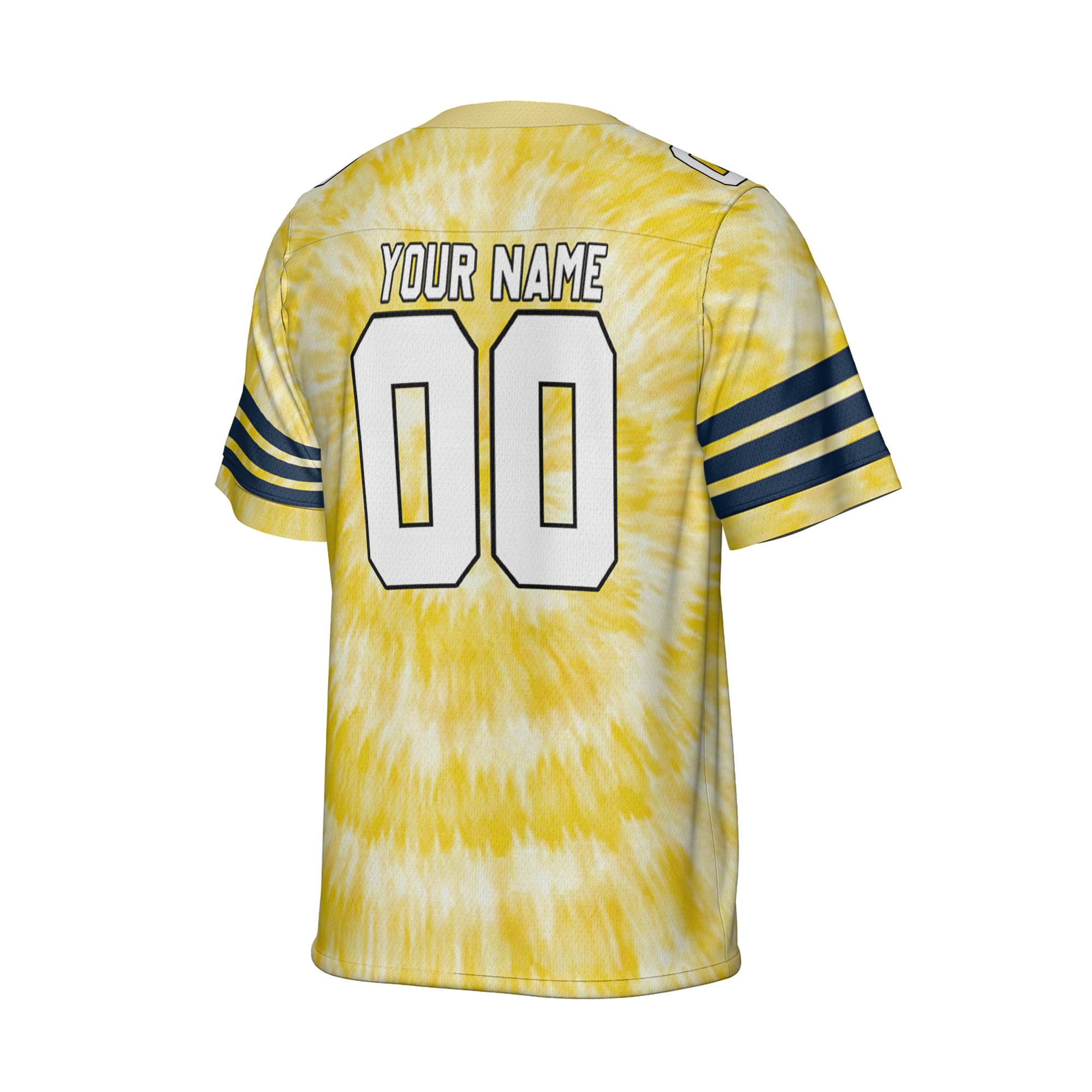 Customized name and team tie dye football jersey shirt 06 CA01