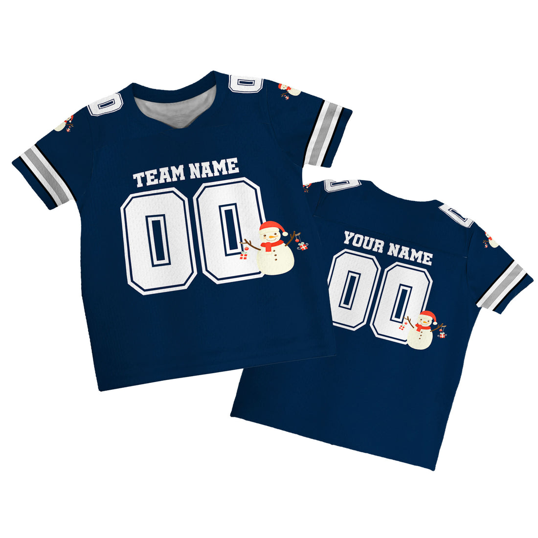 customized-snowman-football-jersey-navy-and-gray-american-football-vdd21-9532