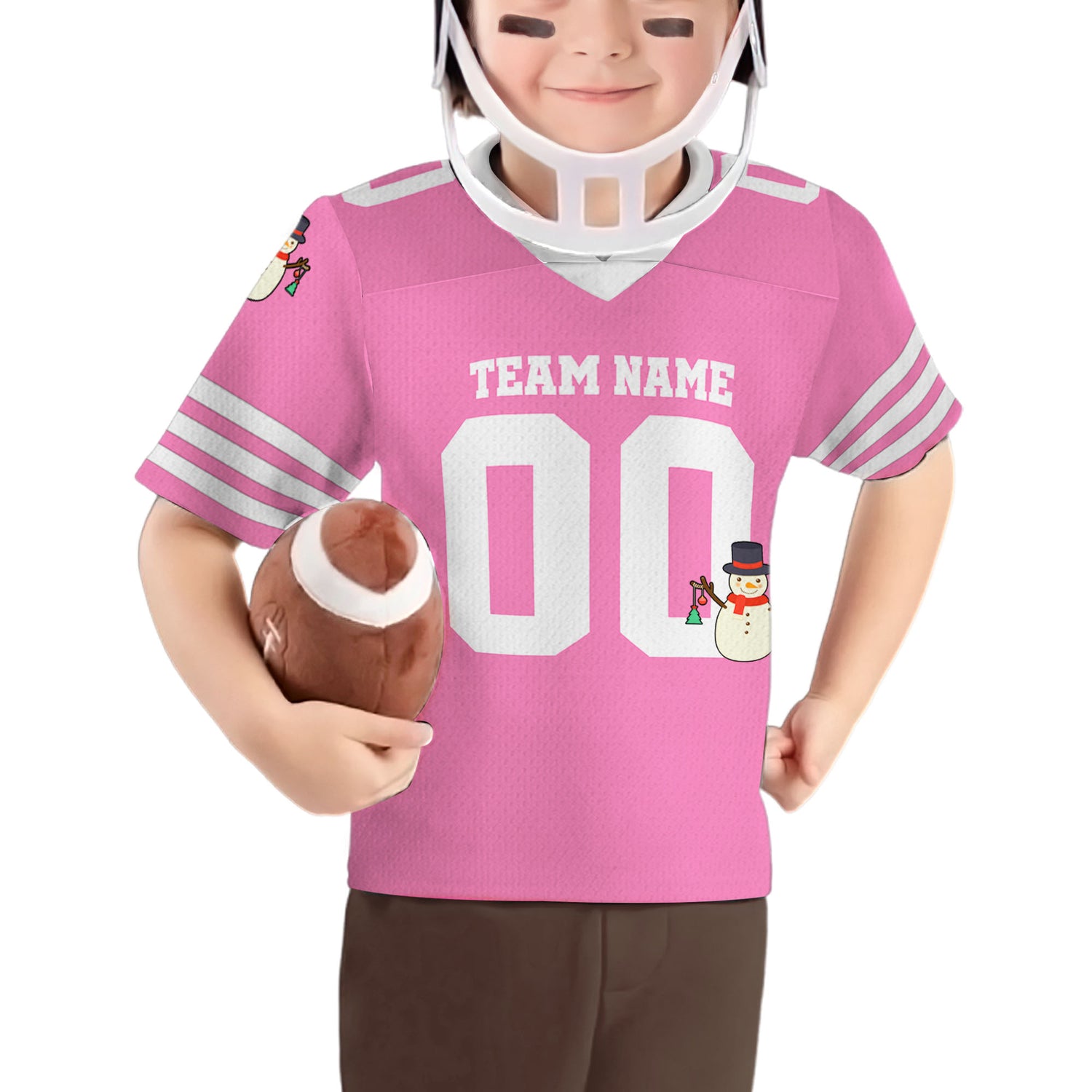 customized-snowman-football-jersey-pink-and-white-american-football-vdd21-9882