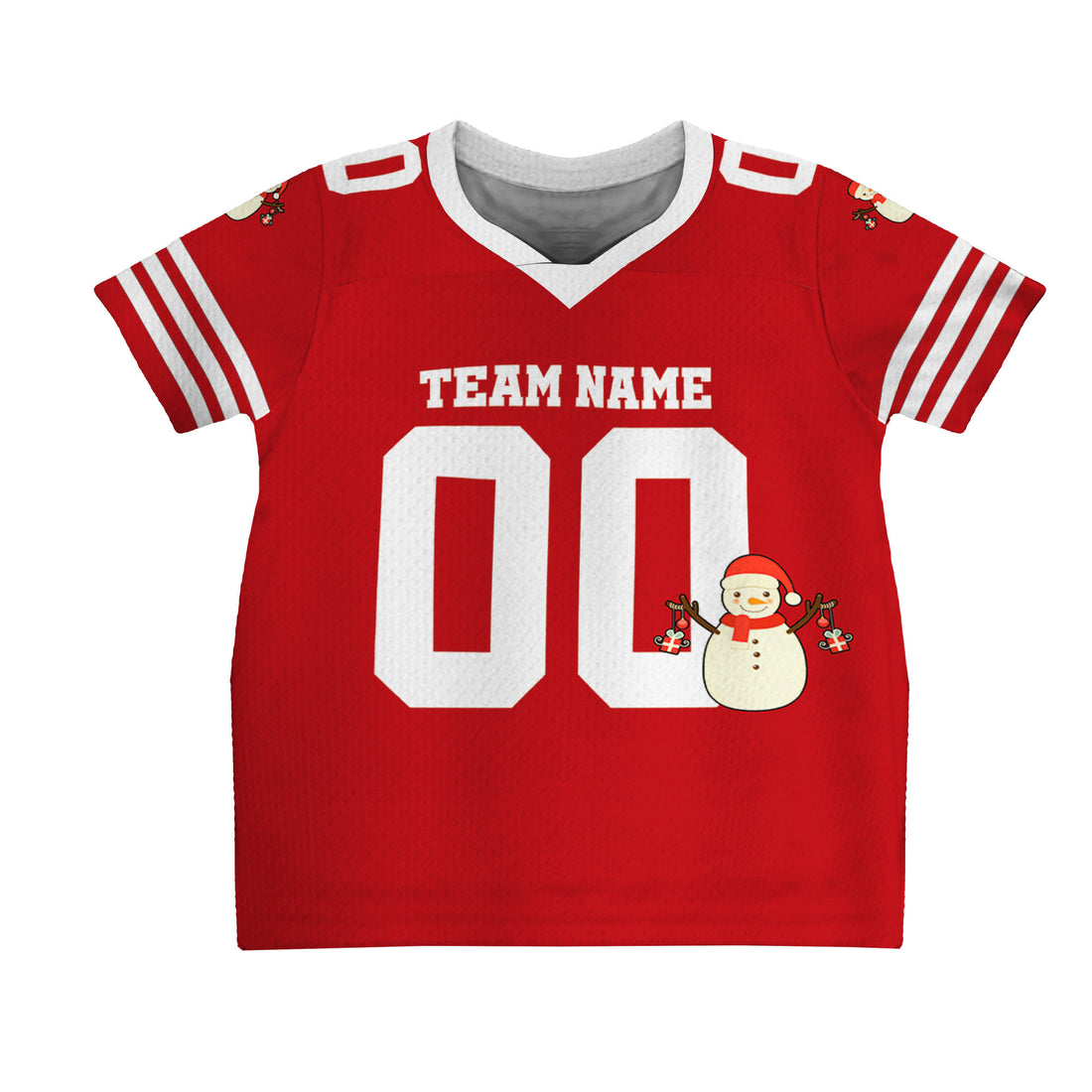 customized-snowman-football-jersey-red-and-white-american-football-vdd21-4152