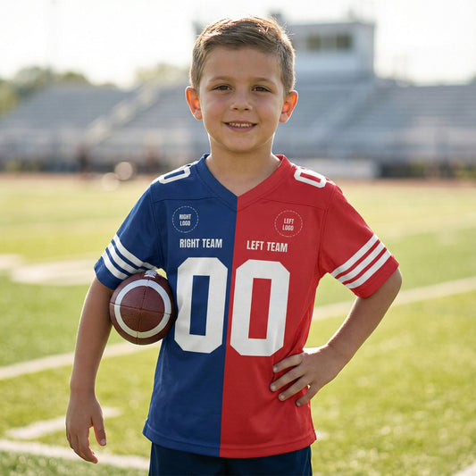 Personalized Any Two Team American Football Jersey