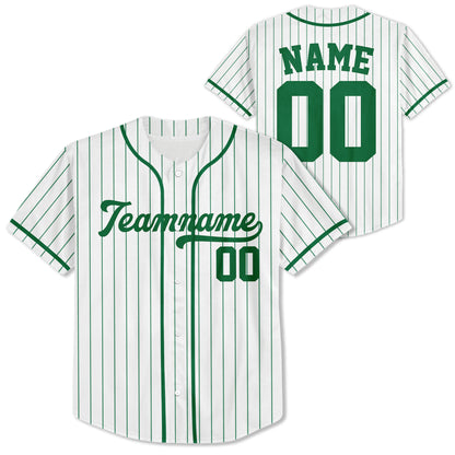 Green-Custom-Request-Stripe-Line-Custom-Colors-Personalized-Name-Baseball-Jersey