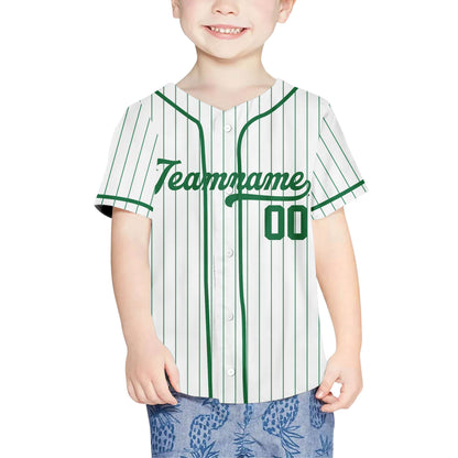 Green-Custom-Request-Stripe-Line-Custom-Colors-Personalized-Name-Baseball-Jersey