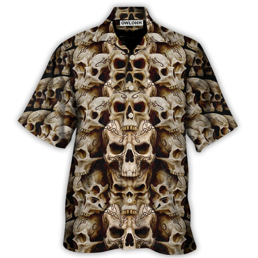 Skull Dark Inside Everyone - Hawaiian Shirt  - Owl Ohh