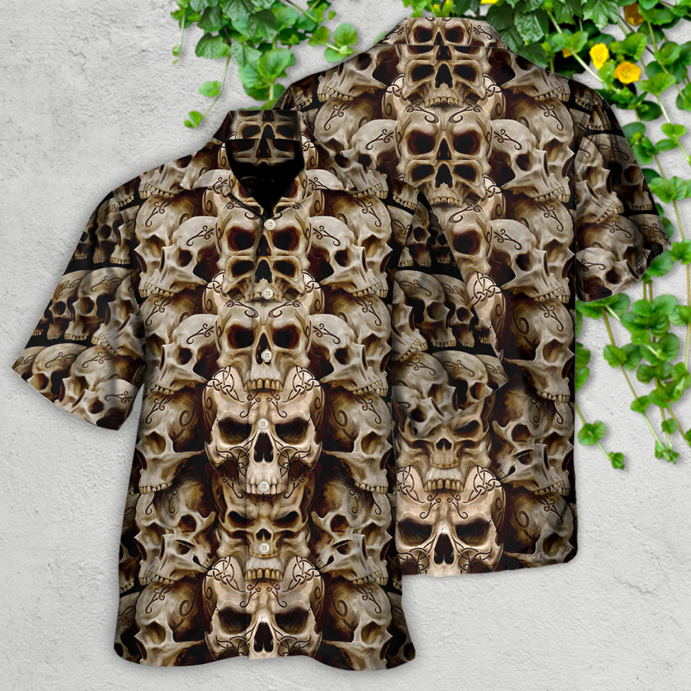 Skull Dark Inside Everyone - Hawaiian Shirt  - Owl Ohh