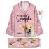 Custom Photo The Real Snuggle Official Sleepshirt - Gift For Pet Lovers, Dog Lovers, Cat Lovers - Personalized Long Pajamas Set