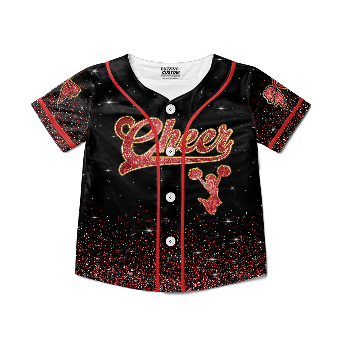 personalize-cheer-team-glitter-red-baseball-jersey-pa29-2725