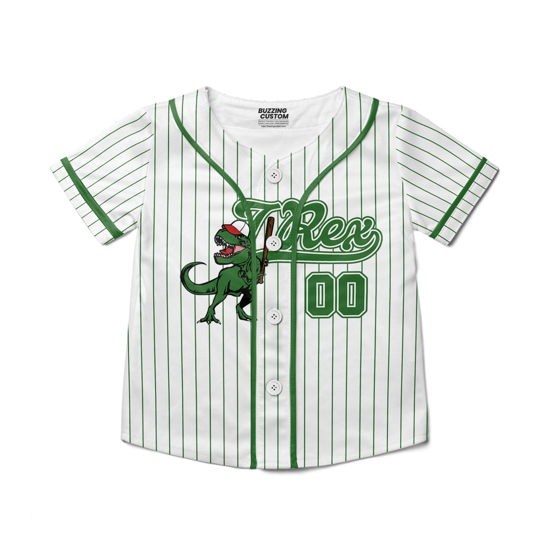 personalize-dinosaur-t-rex-playing-baseball-jersey-green-i1-7980