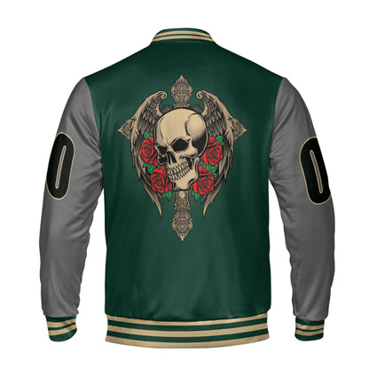 personalize-gothich-skull-green-nad09-2861