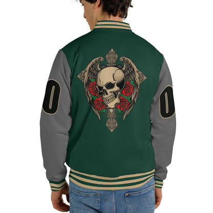 personalize-gothich-skull-green-nad09-2861