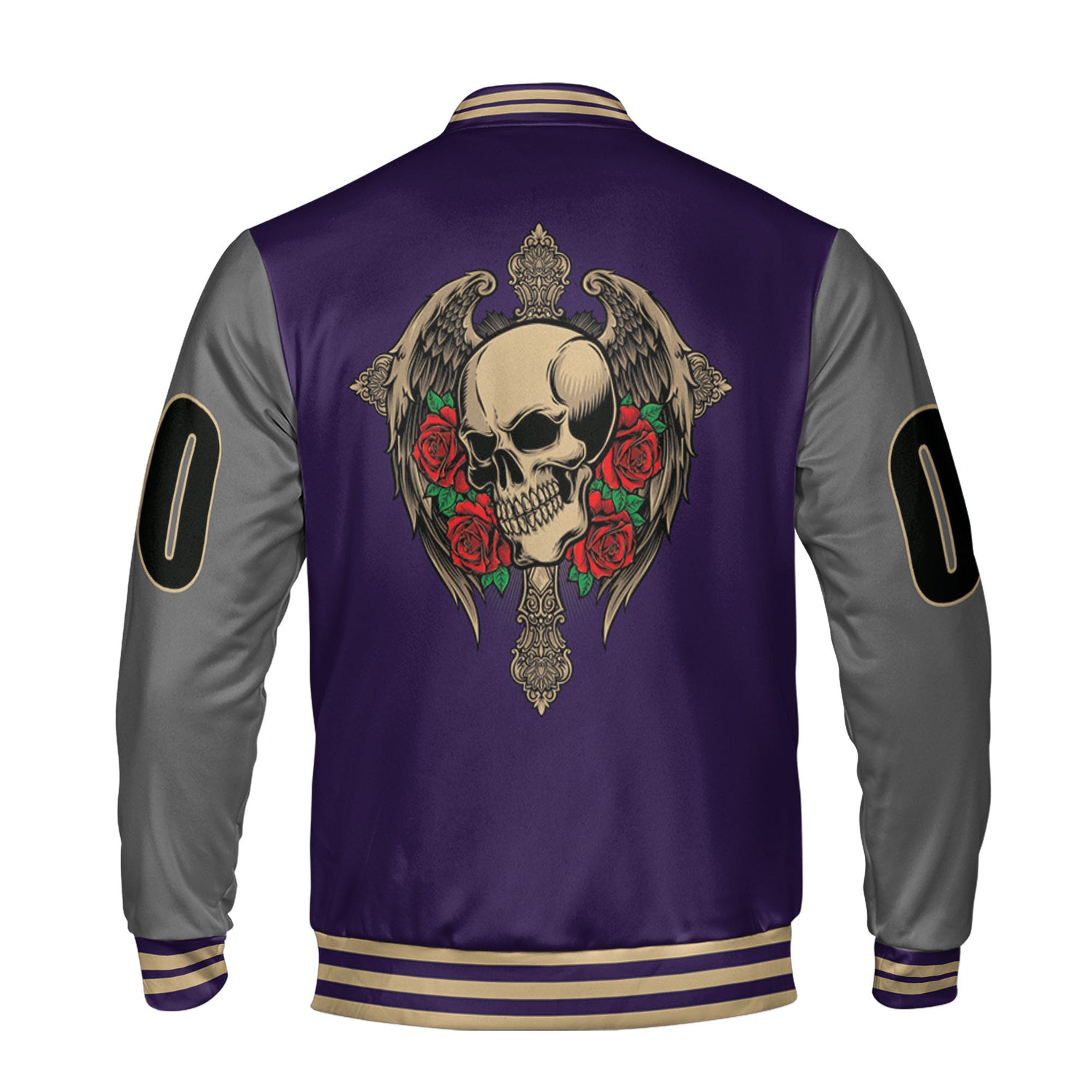 personalize-gothich-skull-purple-nad09-5100